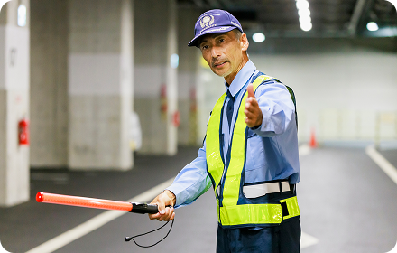駐車場警備